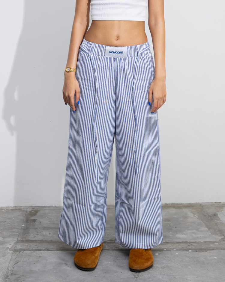 STRIPE BLUE PANTS