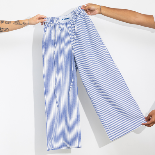 STRIPE BLUE PANTS